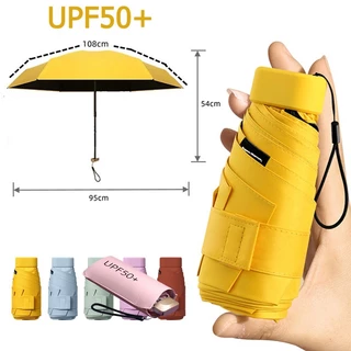 พร้อมส่ง ร่มแคปซูล ร่มพับ UV พกพาง่าย กันยูวี 99.9% ร่มขนาดเล็ก