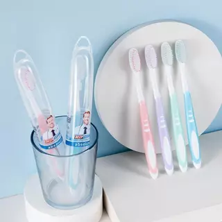 แปรงสีฟันสำหรับผู้ใหญ่ แปรงถ่าน แปรงสีฟันถ่านพรีเมี่ยมสำหรับผู้ใหญ่ นุ่มมาก มีเส้นใย ทำความสะอาดล้ำลึก อ่อนโยน
