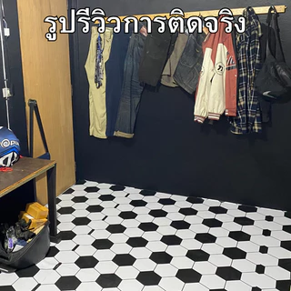 วอลเปเปอร์ติดพื้น กันลื่น หนา มีกาวในตัว ติดง่าย ลอกออกไม่ทิ้งคราบ สติ๊กเกอร์ติดพื้น สติ๊กเกอร์ติดผนัง วอลเปเปอร์ติดผนัง