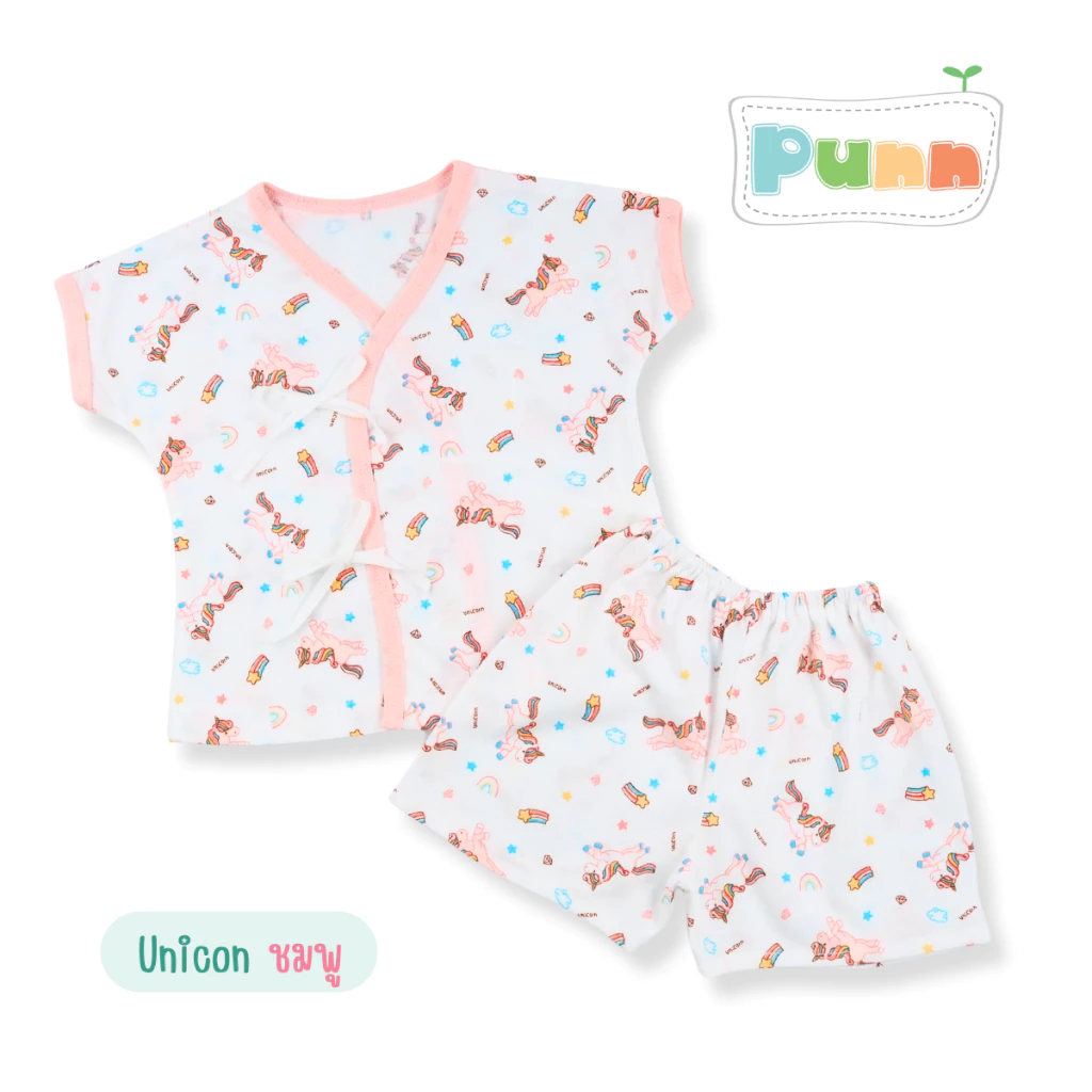 Natty punn ชุดเสื้อผ้ายืด COTTON รุ่นผูกหน้า (เสื้อผูกหน้า 1 ตัว + กางเกงขาสั้น 1 ตัว) thumbnail 4
