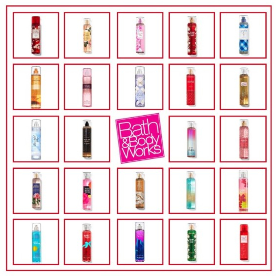 น้ำหอมแบ่งขายขนาดพกพา Bath and Body Works Fine Fragrance Mist 10 มล.