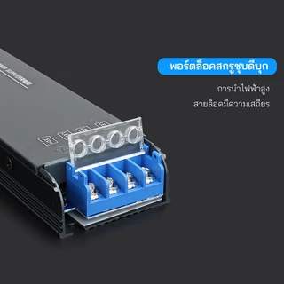 LED แหล่งจ่ายไฟ บางมาก หม้อแปลงไฟเชิงเส้น 220V ถึงDC 12V แถบไฟแบบบางเฉียบสลับแหล่งจ่ายไฟ