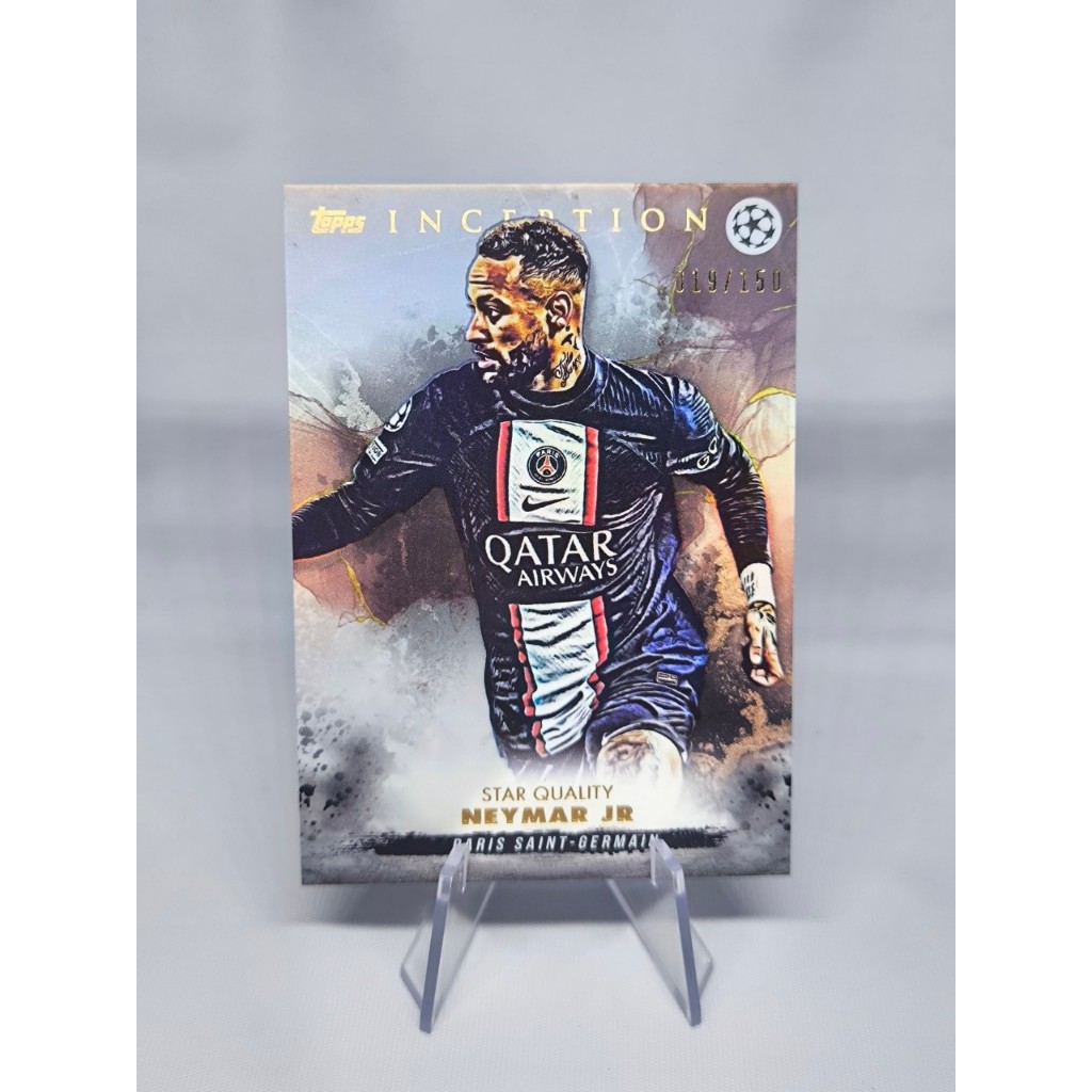 การ์ดฟุตบอล Topps Inception Runnumbers 2022-23