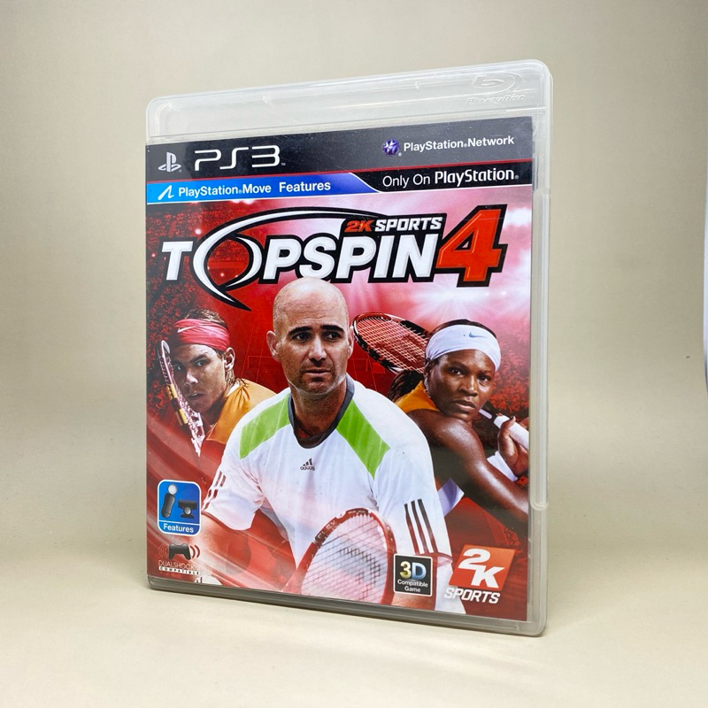 Topspin 4 (PS3) | PlayStation 3 | แผ่นแท้เกมเพลสเตชั่นสาม | Zone 3 Asia | English | ใช้งานปกติ