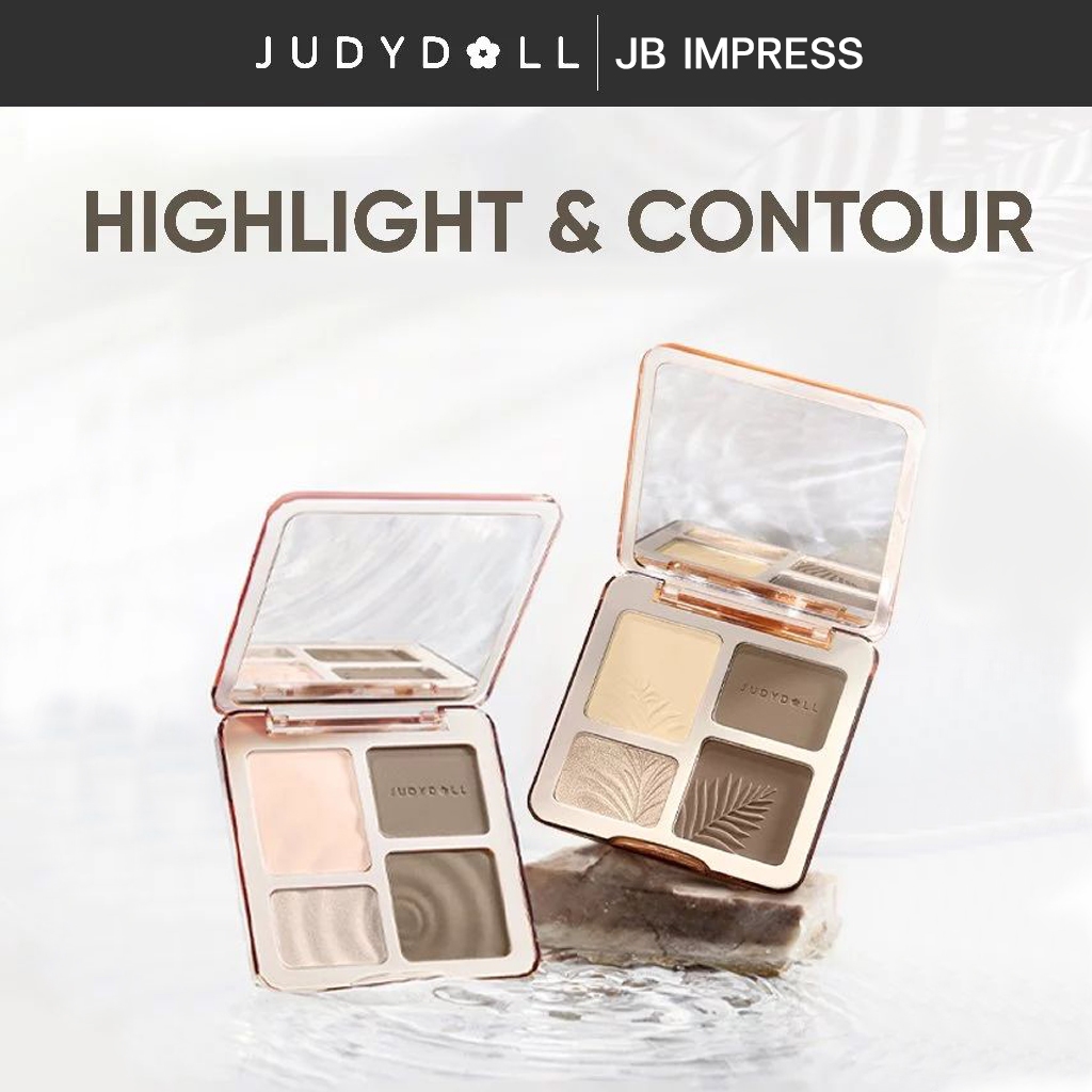 JUDYDOLL HIGHLIGHT & CONTOUR จูดี้ดอล พาเลทไฮท์ไลท์ & คอนทัวร์