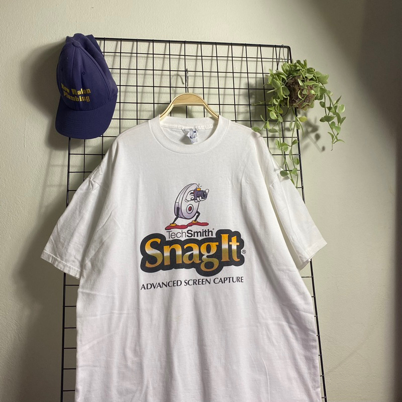 เสื้อยืดมือสองลายsnagit