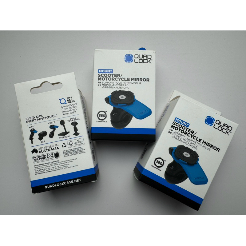 Quad Lock® Scooter/Motorcycle - Mirror Mount