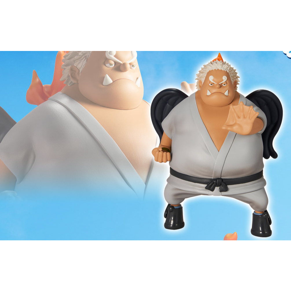 Bandai One Piece Seraphim S-Shark Jinbei Mini Figure from Japan NEW
