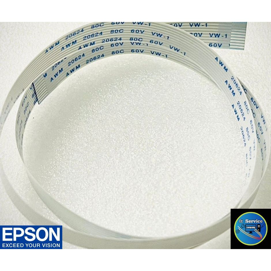 สายแพ สวิทปุ่มเปิด Printer Epson L3110,(9pin)  L3150,L3250 (12pin)