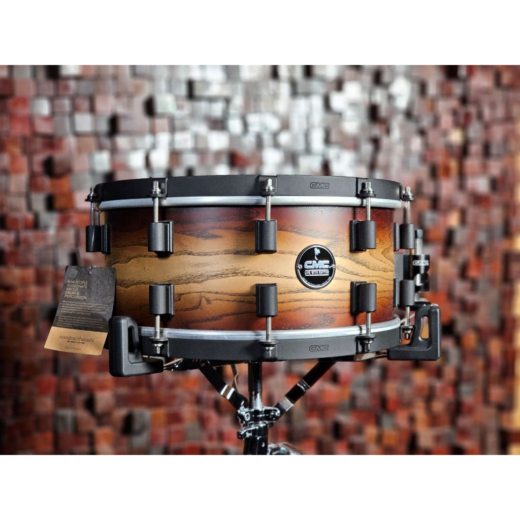 กลองสแนร์ CMC Tiger Maple 14"x6.5" (Limited-Editon)