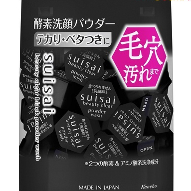 suisai BC alsck powder wash(R) 32 เม็ด  ผงเอนไซม์สำหรับล้างหน้า ให้ผิวคุณรู้สึกได้ถึงความสะอาดสดชื่น ราคา ถูกที่สุด ดีลบีเคเค รูปภาพหลัก