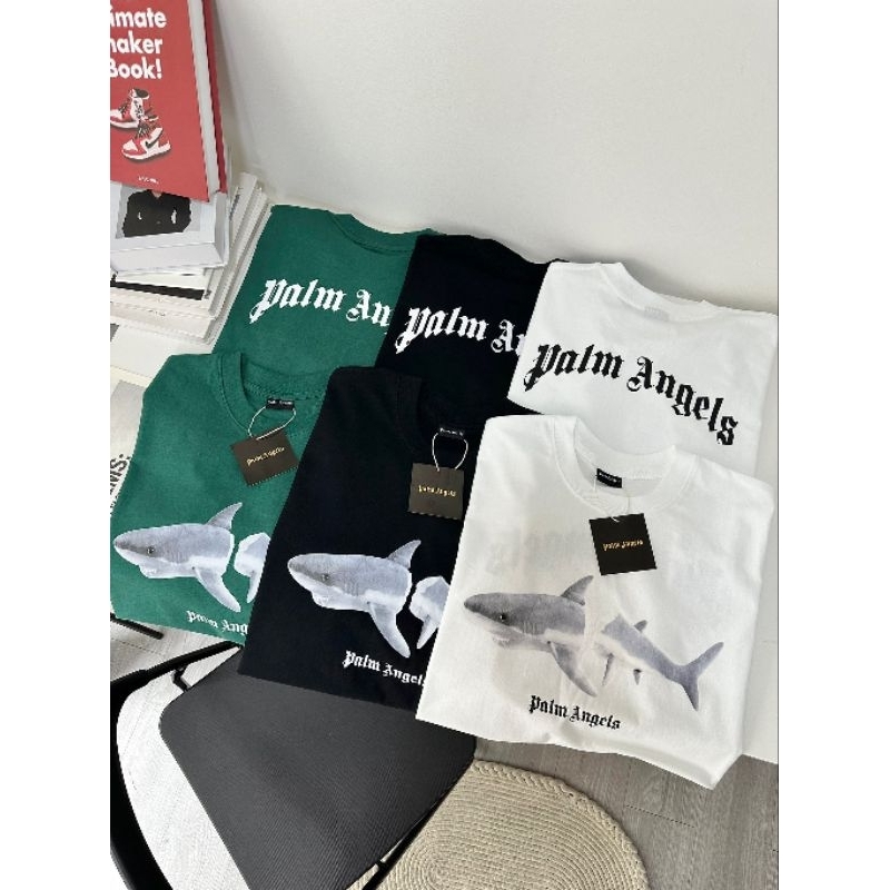 เสื้อยืดโอเวอร์ไซส์ PA ผ้าเกาหลี เกรดคอตตอน งานสติ๊กเกอร์ปริ้นส์หน้า + สกรีนหลังงานมาพร้อมแพ๊คเกจแพ๊คซองซิปล็อค