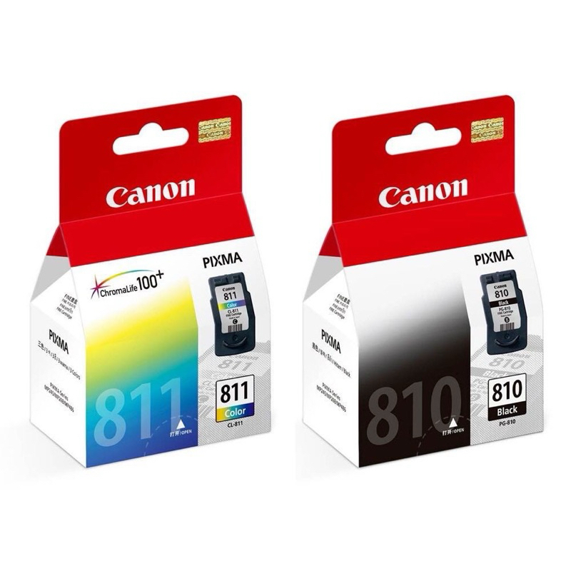 Canon 810 BK Canon 811 CO ของแท้ 100%