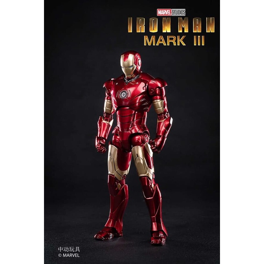 ZD Toys Iron Man ฟิกเกอร์ Iron Man Mark 3