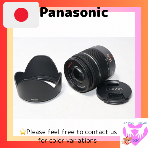 Panasonic Lumix G Vario 14-42Mm F3.5-5.6 Asph. Mega O.I.S H-Fs014042 Direct From Japan Used, Genuine