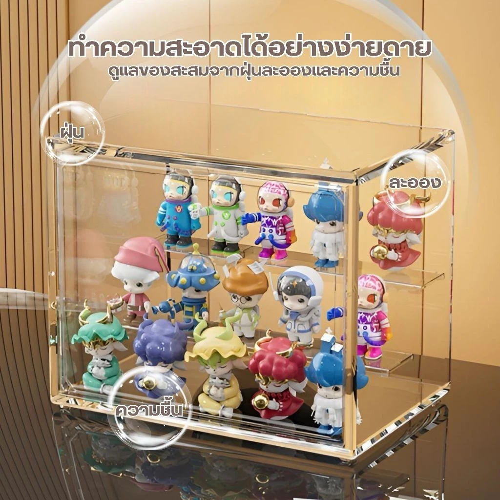 กล่องใส่ฟิกเกอร์ ตู้โชว์โมเดล กล่องสะสมของเล่น ขนาดใหญ่ thumbnail 3