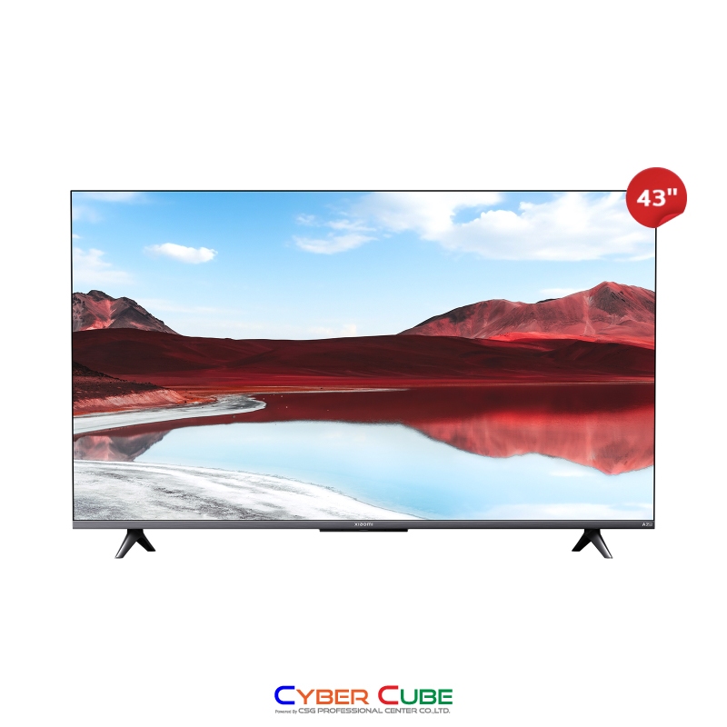 Xiaomi TV A Pro 43" 2025 (58687) [XMI-L43MA-SSEA] / หน้าจอ 4K QLED / Google TV / Dolby Audio - ( สมา