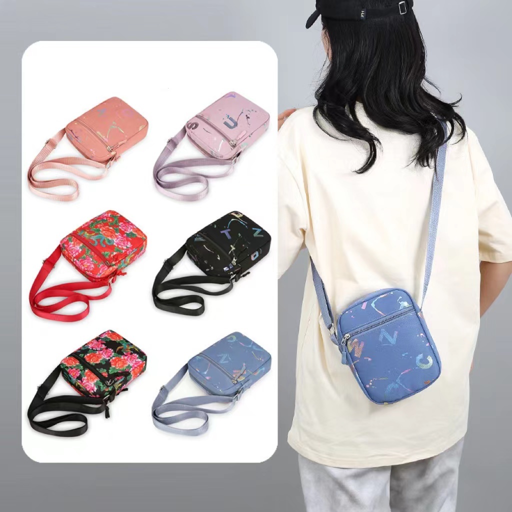 B-861🔥กระเป๋าสะพายข้าง สไตส์นี้เท่มาก ฮิตมากตอนนี้ แฟชั่นฤดูใบไม้ผลิ มีซิป เรียบง่า เข้ากับทุกการแต่งกาย