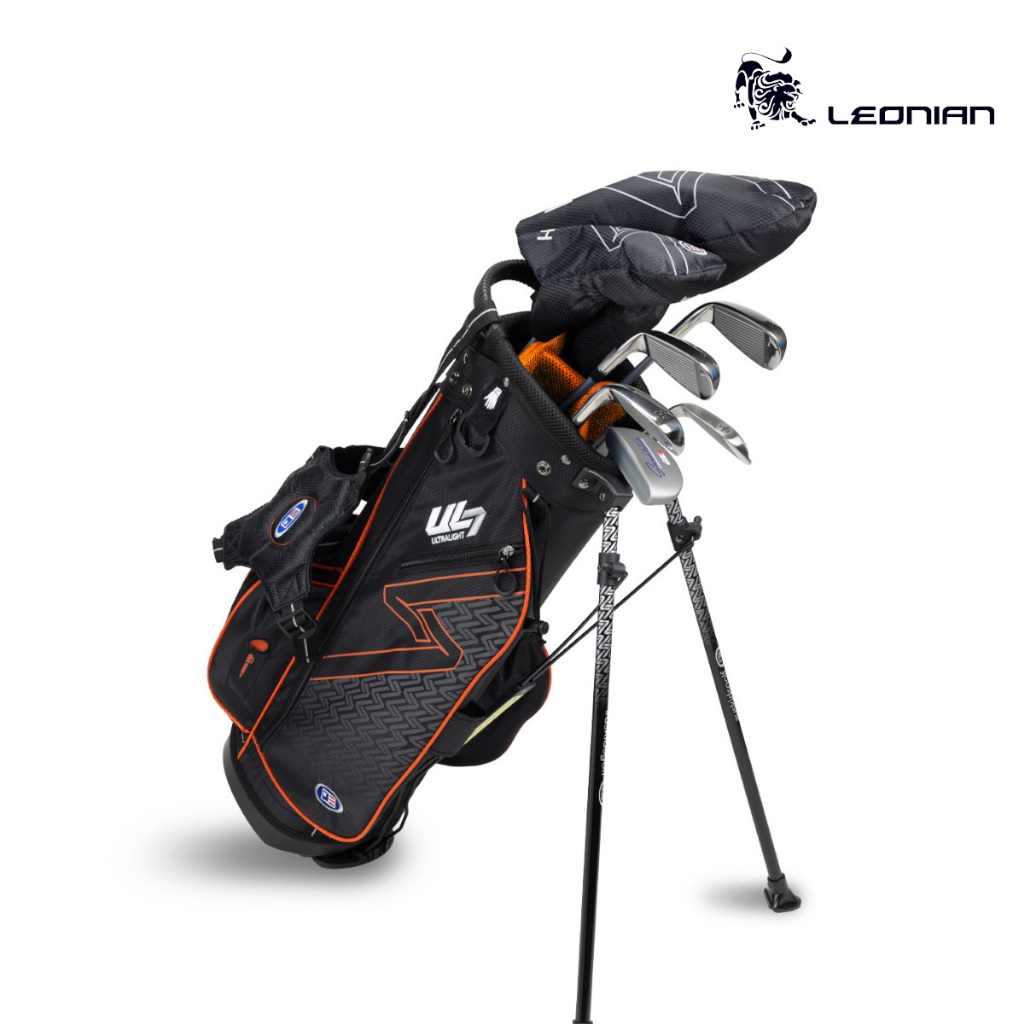 เซทไม้กอล์ฟ US KIDS UL7-51 # W3+I4+PW+SW+PT+BG BK/OR (10 PCS.) 20U RH