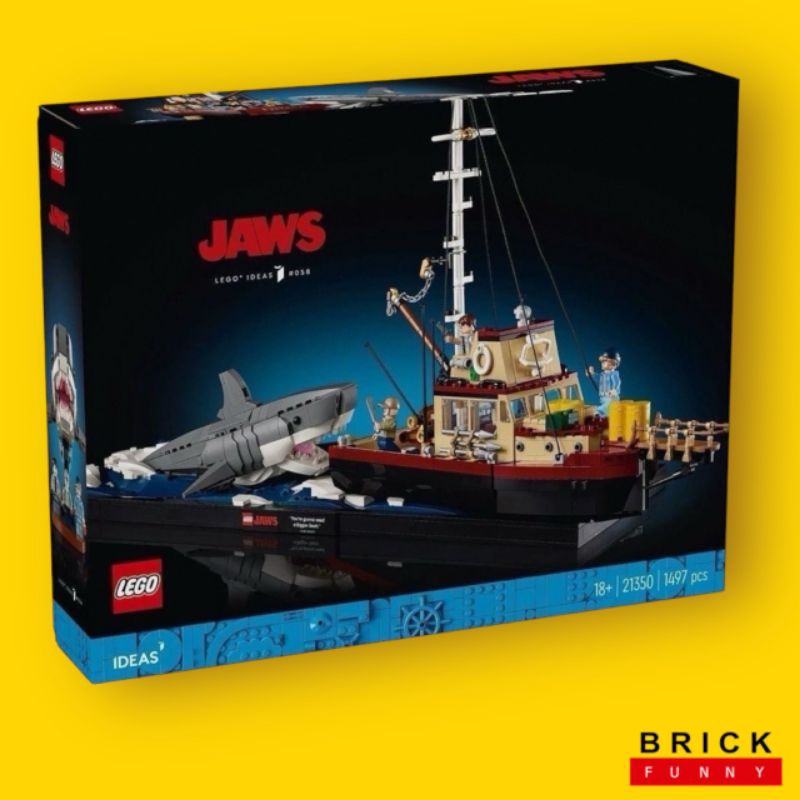 Lego Ideas 21350 Jaws เลโก้ของแท้ 100%