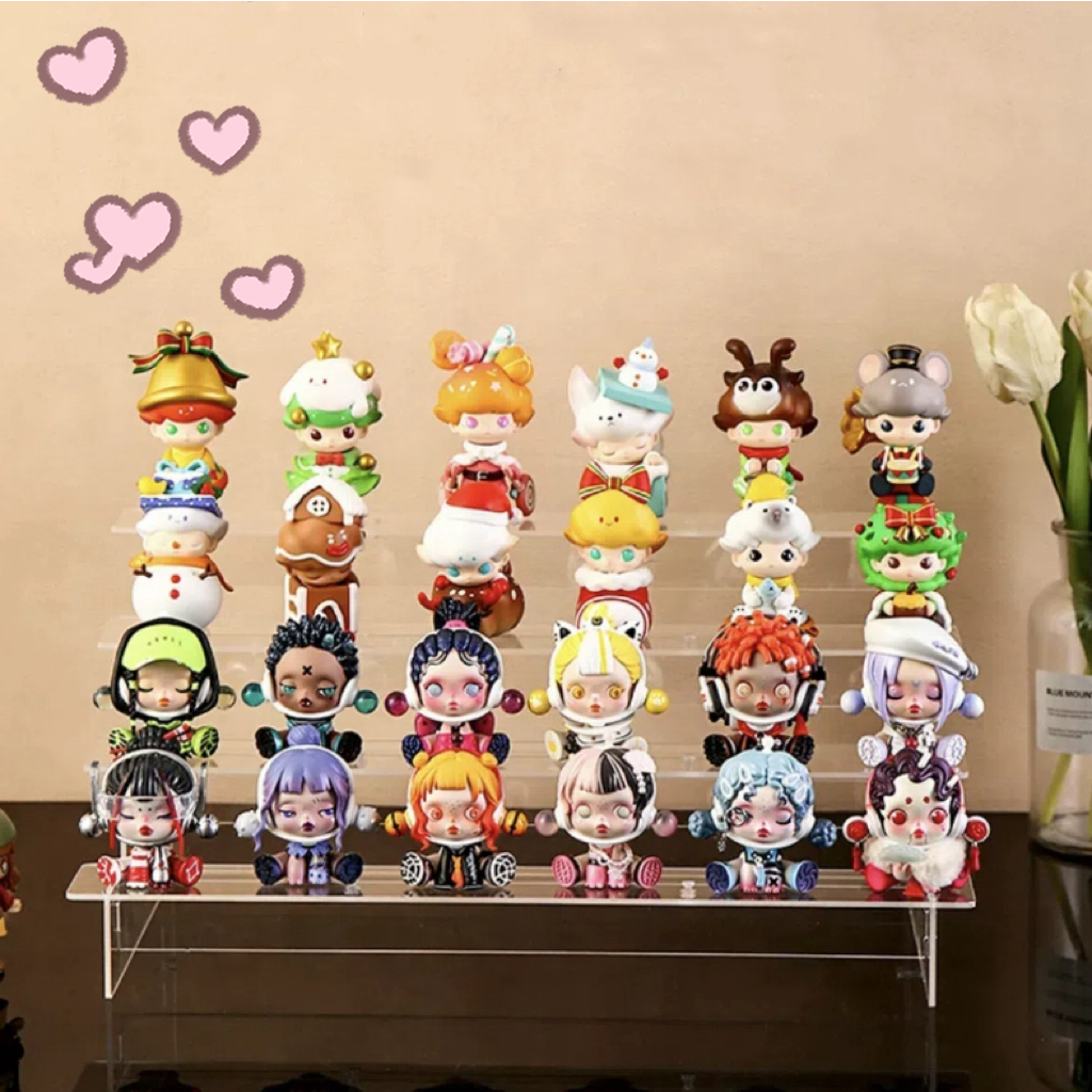 ขนาดชั้นวางของ 35cm ชั้นวางโมเดลอะคริลิค ชั้นวางอะคริลิคใส สำหรับ ตู้โชว์กระจกและ 5/4/3 ชั้น