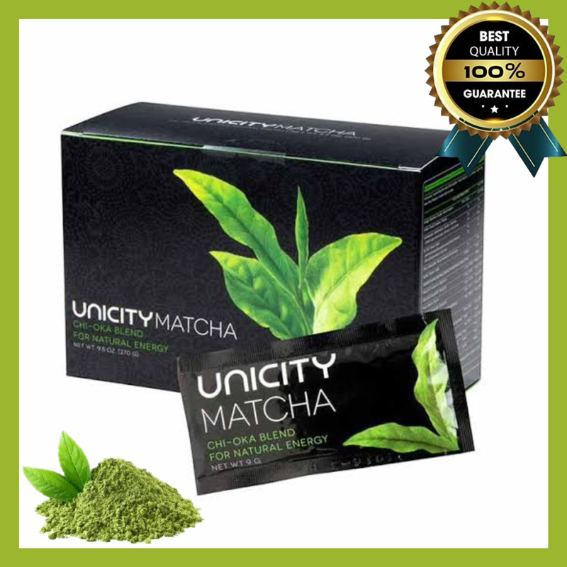 Unicity Matcha Energy เพื่อเพิ่มพลังงานเผาผลาญ Matcha Focus เพื่อเพิ่มสมาธิ เข้มข้นกว่า Bios life e (แบบซอง)