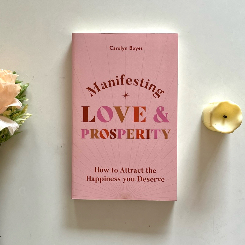 Manifesting Love & Prosperity หนังสือภาษาอังกฤษ หนังสือกฎแรงดึงดูด Law of attraction ปกอ่อน
