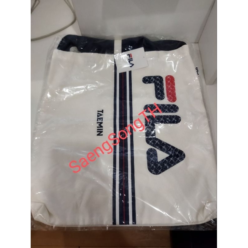 กระเป๋าผ้า FILA x TAEMIN Tote Bag