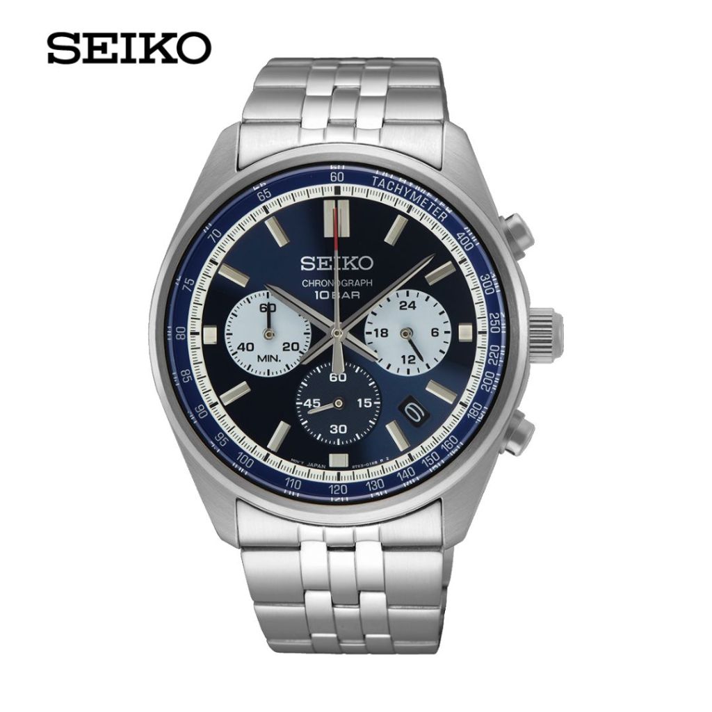 SEIKO QUARTZ นาฬิกาข้อมือ (ไซโก) รุ่น SSB427P ขนาด 41.50 mm.