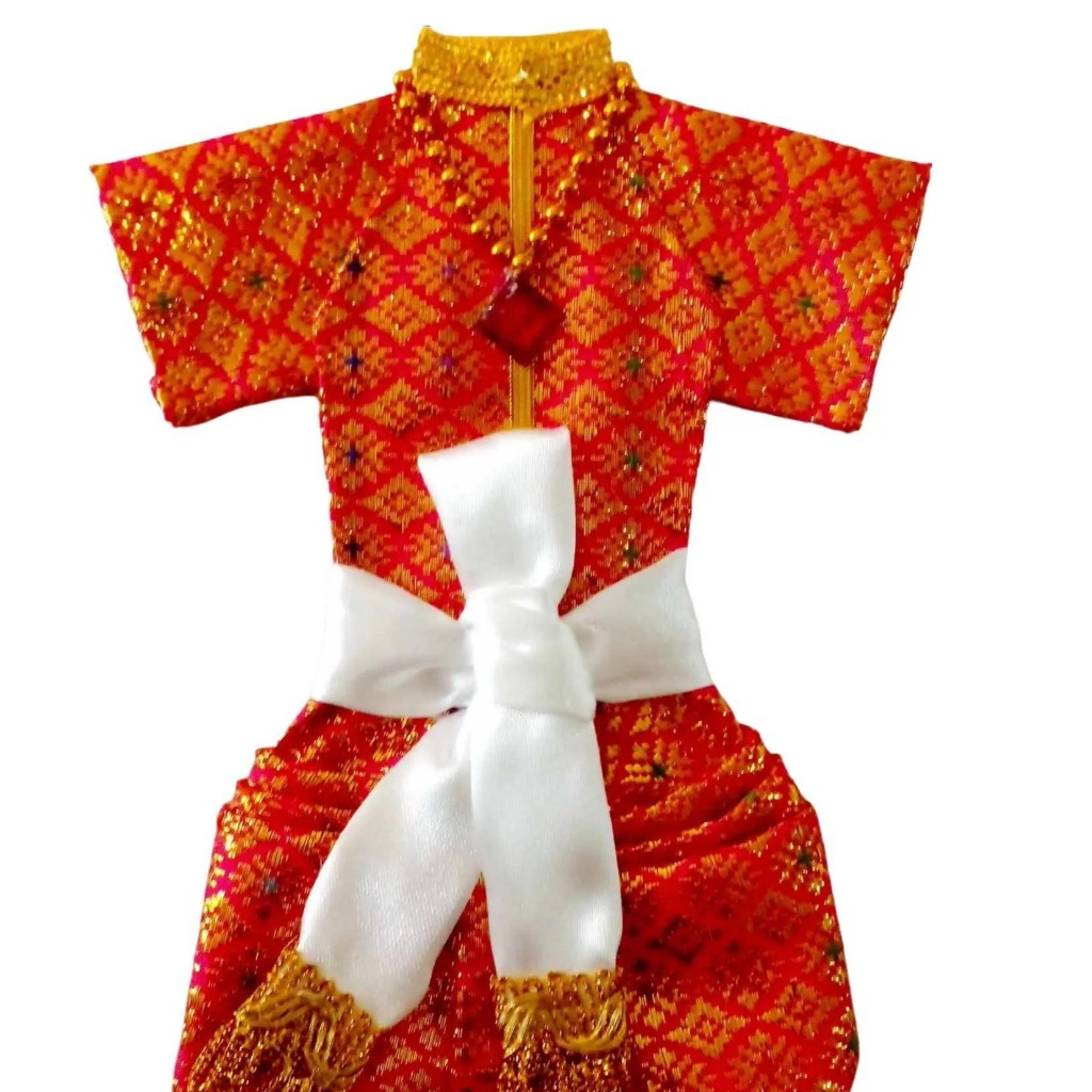 ชุดเทพนิมิตร ใช้สำหรับวางไหว้ กุมารทอง / กุมารไข่ ขอความโชคดี โชคลาภ ค้าขาย (ใส่จริงไม่ได้)