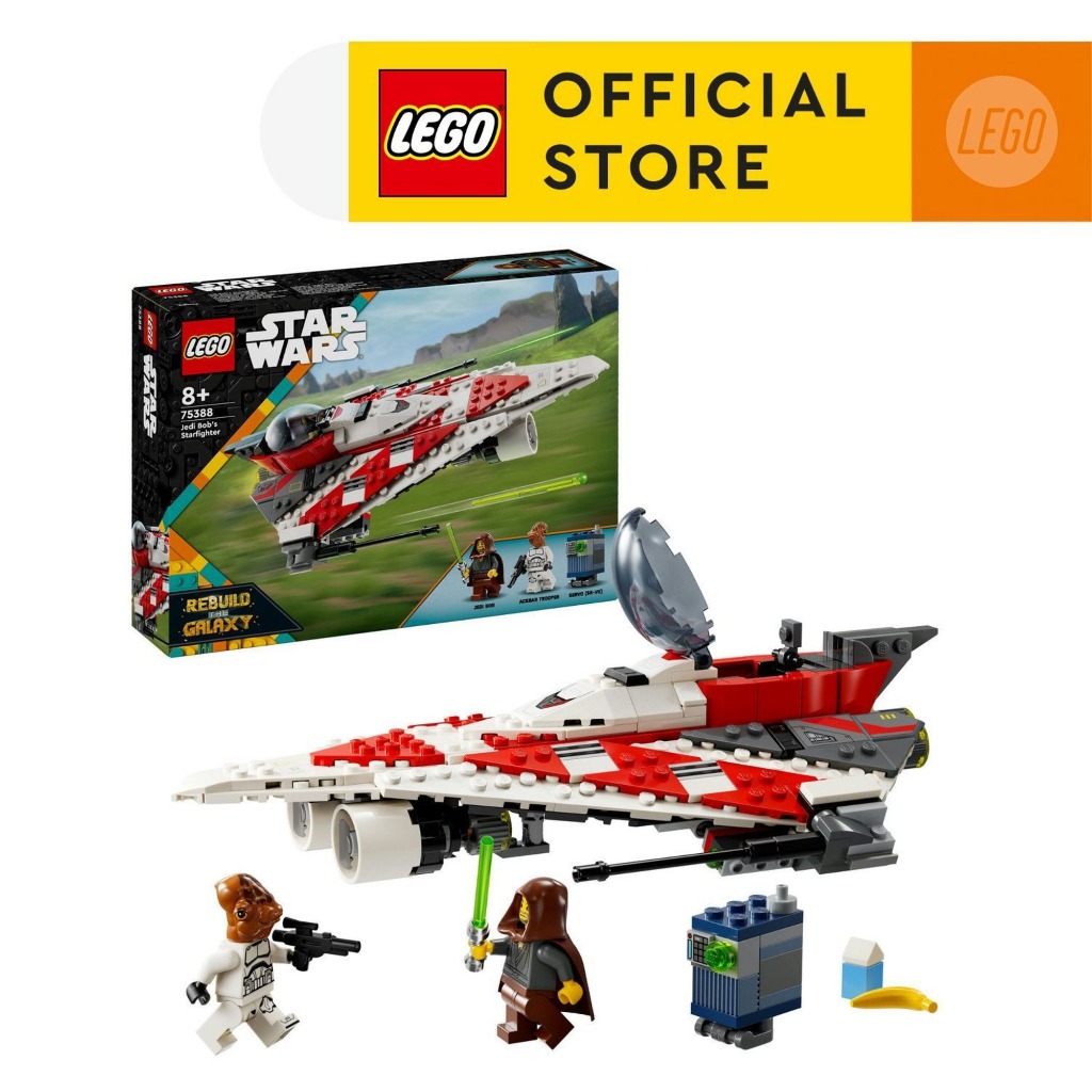 LEGO Star Wars TM 75388 Jedi Bob's Starfighter (305 Pieces)