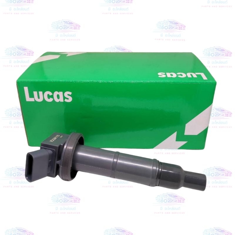 คอยล์จุดระเบิด คอยหัวเทียน Toyota Camry ACV30 Wish Alphard 2.4 Lucas ICG9115 รองรับระบบน้ำมันและแก๊ส