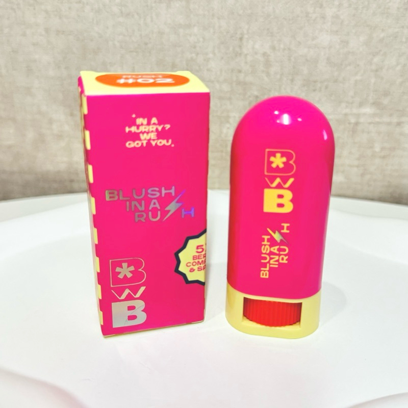 [พร้อมส่ง] (บลัชฉ่ำคุมมัน) BWB Blush in a Rush สี 02 🧡