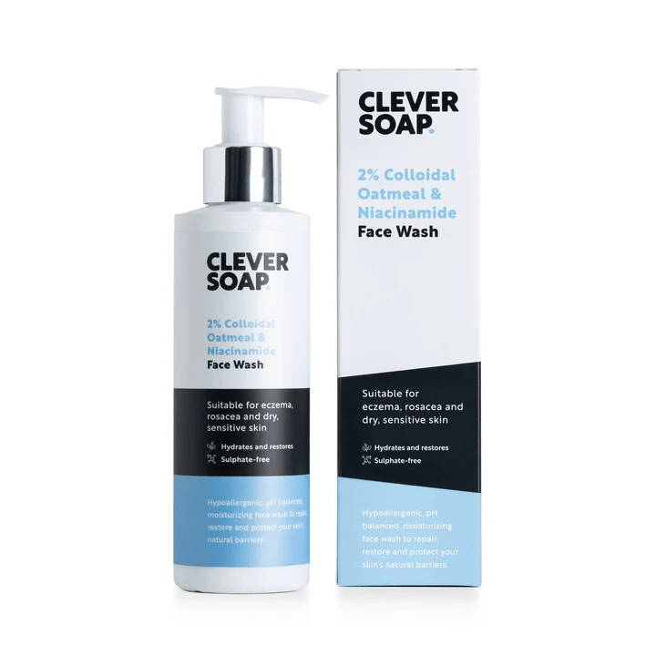 Clever Soap เจลล้างหน้า Face Wash for เซ็บเดิร์ม Sebderm Eczema Rosacea โรซาเซีย เอกซีมา ของแท้จากยุ