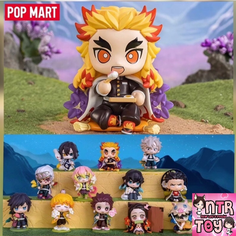 [ พร้อมส่ง ] 🔥 [ ยังไม่แกะกล่อง ] กล่องสุ่ม DEMON SLAYER ดาบพิฆาตอสูร ของแท้ POPMART Blind box