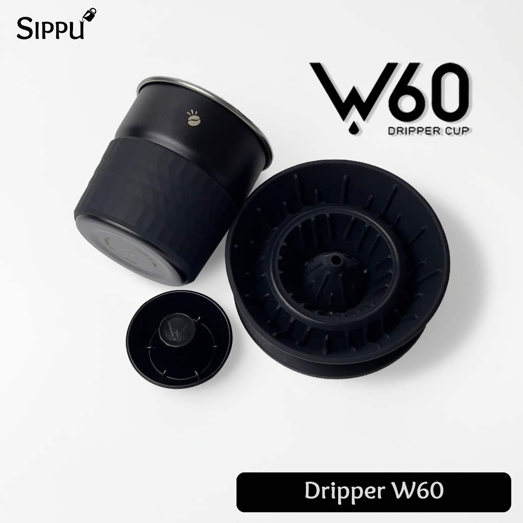 SIPPU X JOINOUT W60 (L) Portable Coffee Dripper ชุดดริปกาแฟพกพา พับได้ [มีที่พับกระดาษในกล่อง]