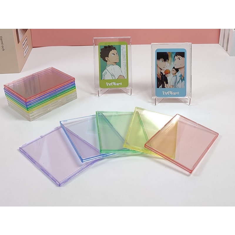 กรอบอะคริลิคครอบ 35pt มีหลายสี พร้อมส่ง (ไม่รวมขาตั้ง)