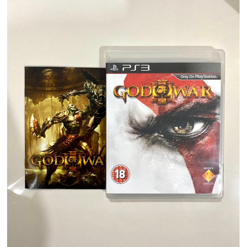 God of War 3 Ps3 แผ่นเกมส์ God of War 3 สนุกที่สุด zone 3 สภาพสวย ใหม่เอี่ยม