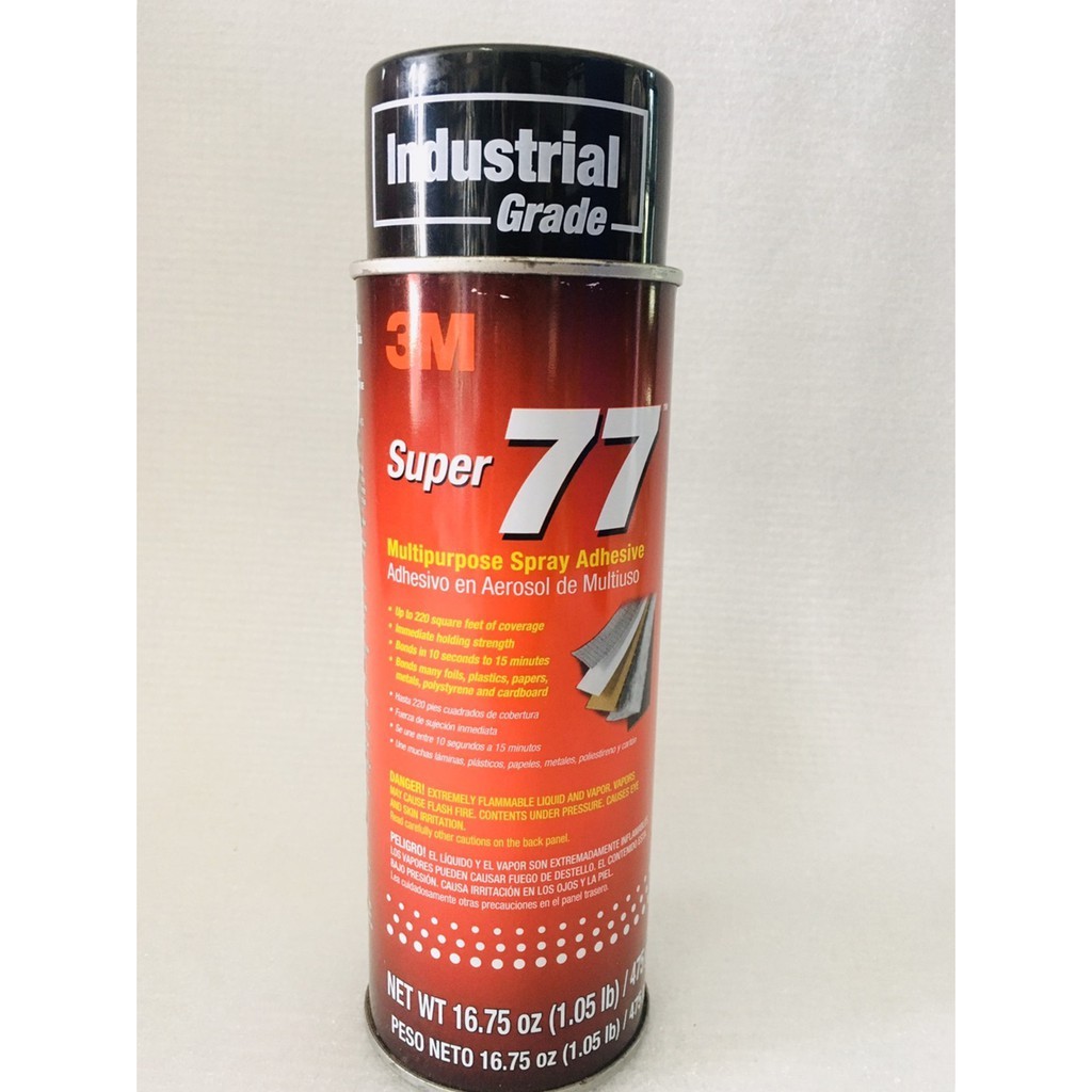 Super Spray Adhesive 3M กาวสเปรย์77 ยึดติดงานได้ดี