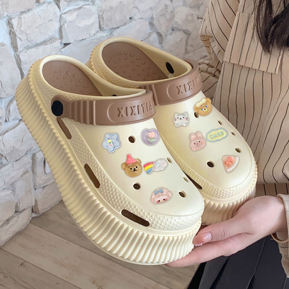 LGShoes งานใหม่โคตรจึ้งพร้อมส่ง รองเท้าแตะหัวโตรัดส้นแฟชั่น งานสวย น้ำหนักเบา ใส่สบาย พร้อมส่งหลายสี สีน่ารักแมทช์ง่าย ใ