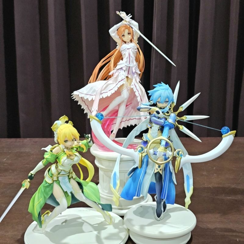 GENCO Figure 1/8 Goddess Stacia Asuna / Teraria Leafa / Solus Sinon Complete Set มือ 2