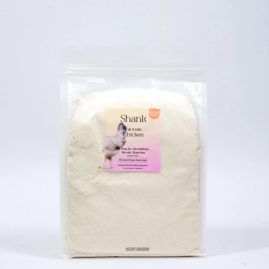 Sale! โปร อกไก่ป่น! ขนาด 1kg. สำหรับโรยผสมอาหาร โรยท็อปปิ้งให้สัตว์เลี้ยง แมวและสุนัข แก้เบื่ออาหาร