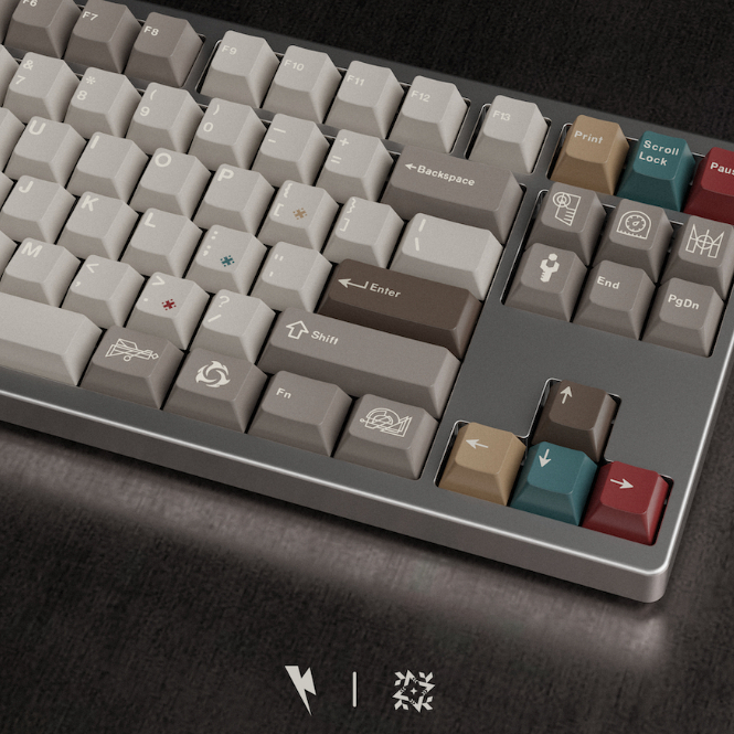 (พร้อมส่งในไทย) คีย์แคป Keykobo Machinist