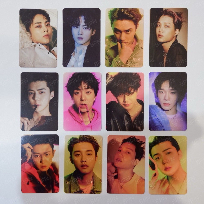 (พร้อมส่ง ) การ์ด EXO (เซตที่ 13)