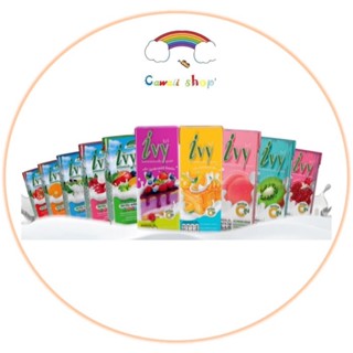 {1 กล่อง} Ivy ไอวี่ นมเปรี้ยว โยเกิร์ตพร้อมดื่ม UHT (มี 10 ร…