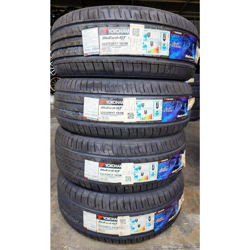 🔴 ยาง "#โยโกฮามา" Yokohama BluEarth-GT AE51 225/55R17 *** ยางใหม่ ปี 23 ***