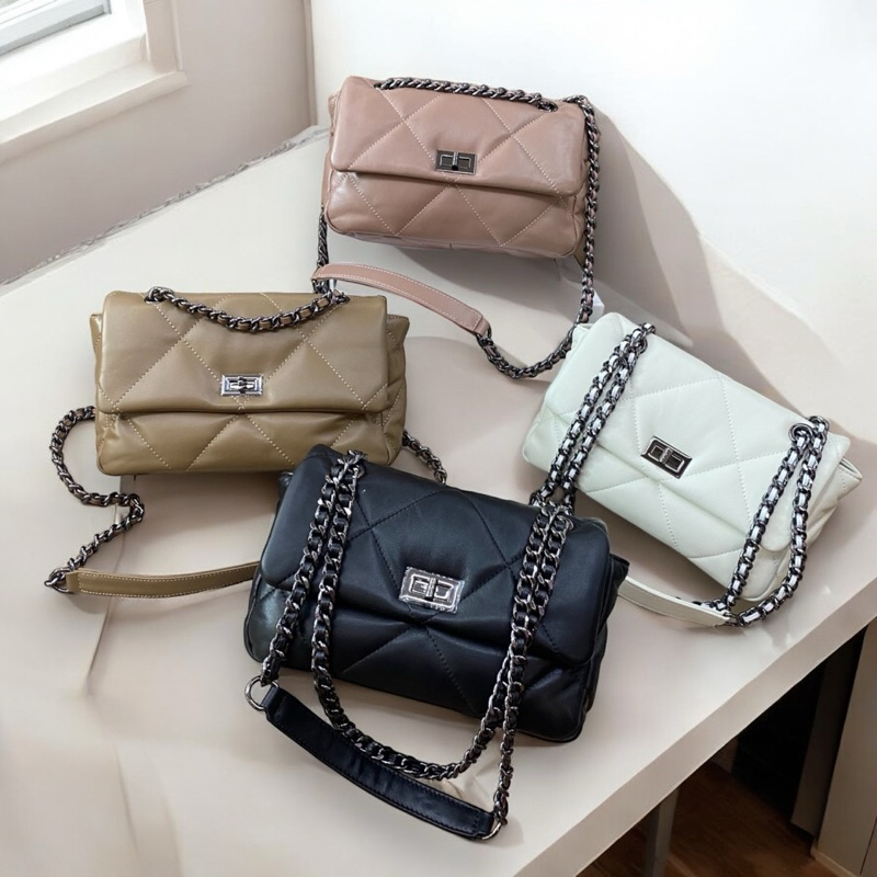 Monster26cm กระเป๋าหนังแกะ แบรนด์Lovera