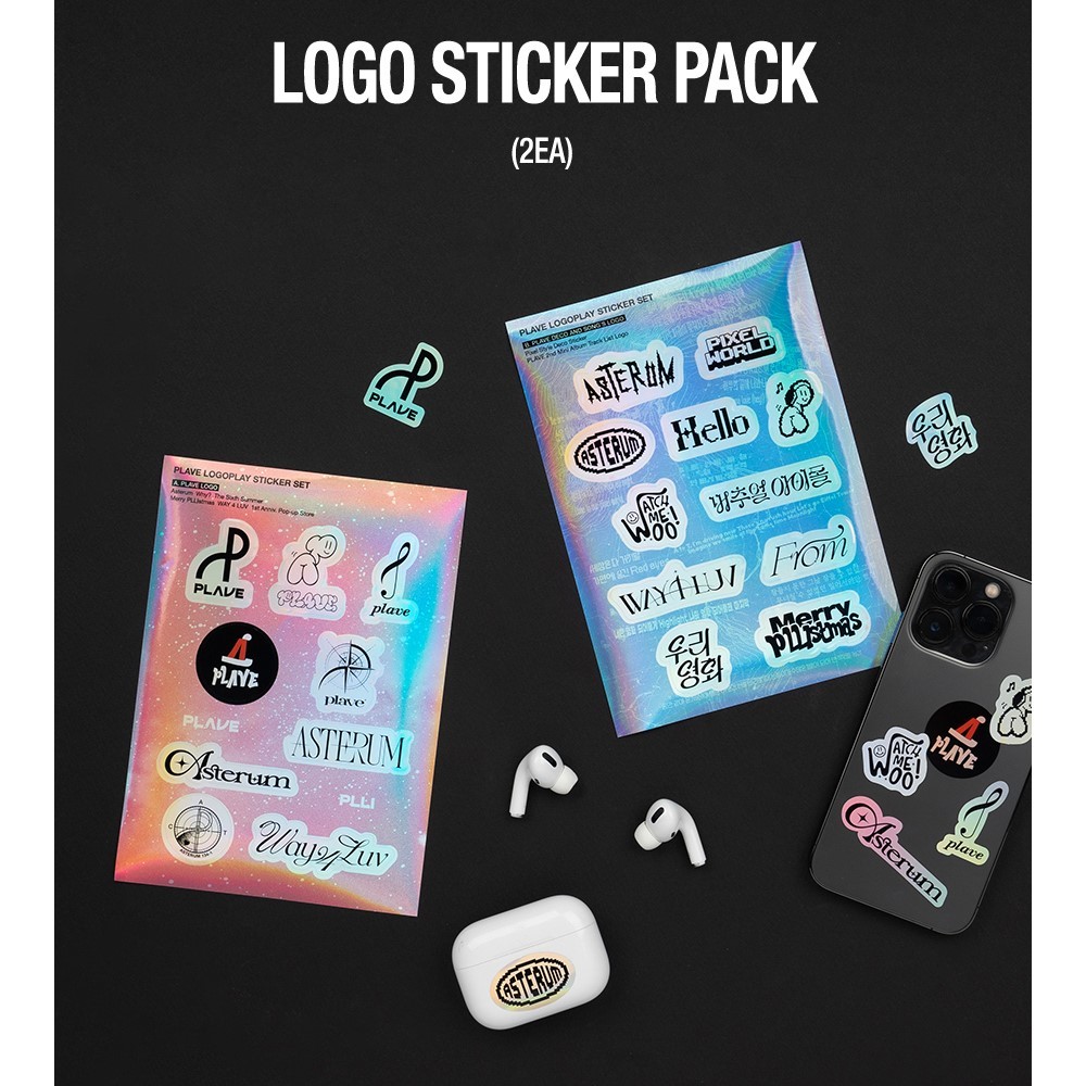 สติ๊กเกอร์ LOGO PLAVE 'OFFICIAL MD RE-OPEN'