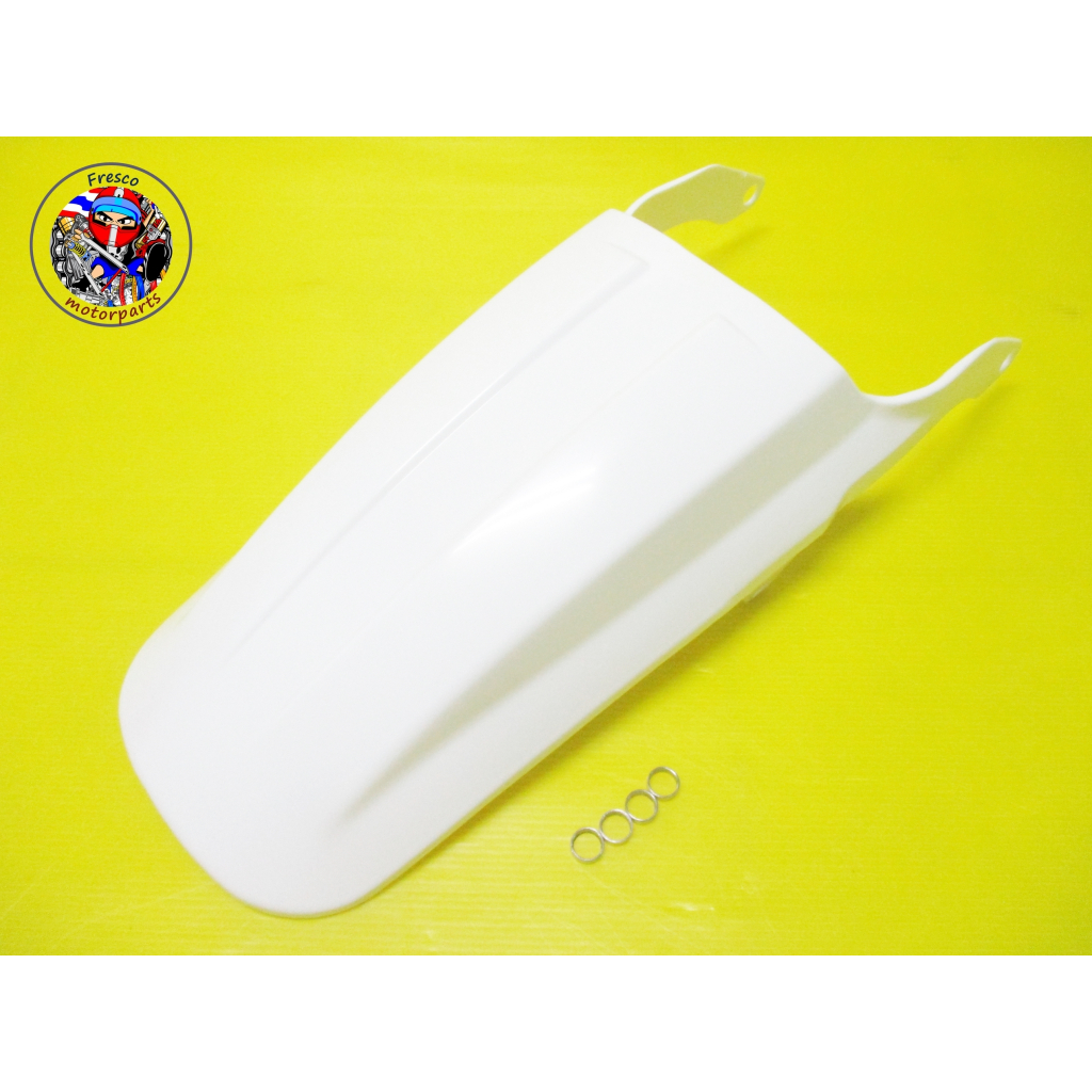 บังโคลนหลัง สีขาว  HONDA MTX125 MTX200 Rear Fender Plastic "White"