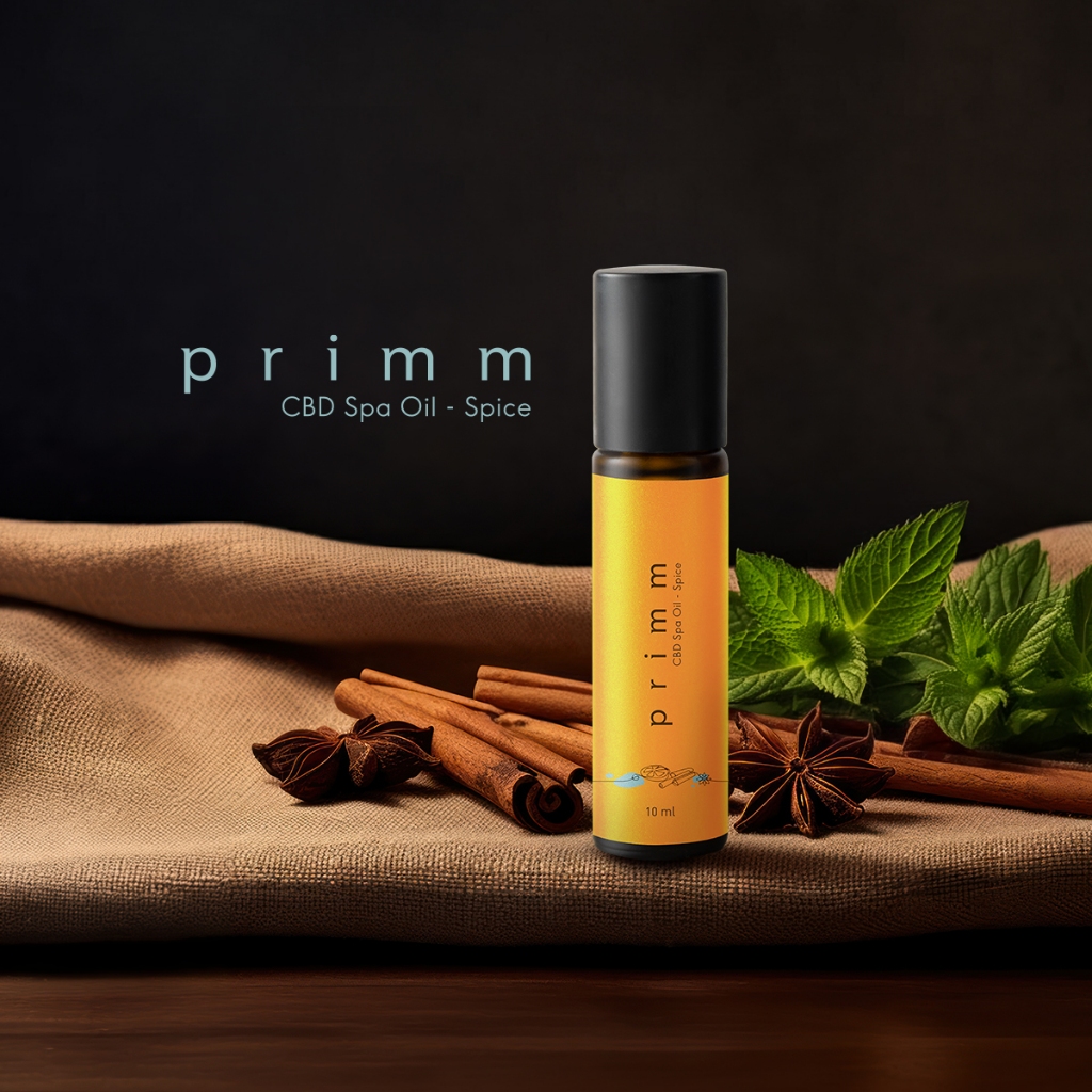 primm CBD Aroma Oil Spice พริ้ม อโรม่า ออยล์ สมุนไพร กลิ่นสไปซ์ 10 ml